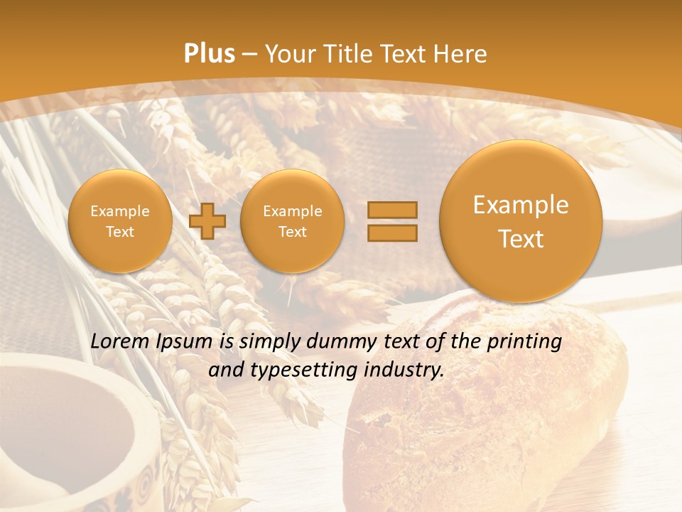 Health Bun Loaf PowerPoint Template