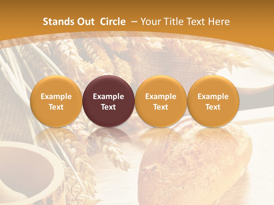 Health Bun Loaf PowerPoint Template