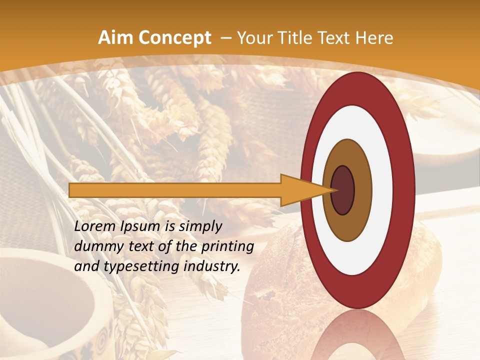 Health Bun Loaf PowerPoint Template