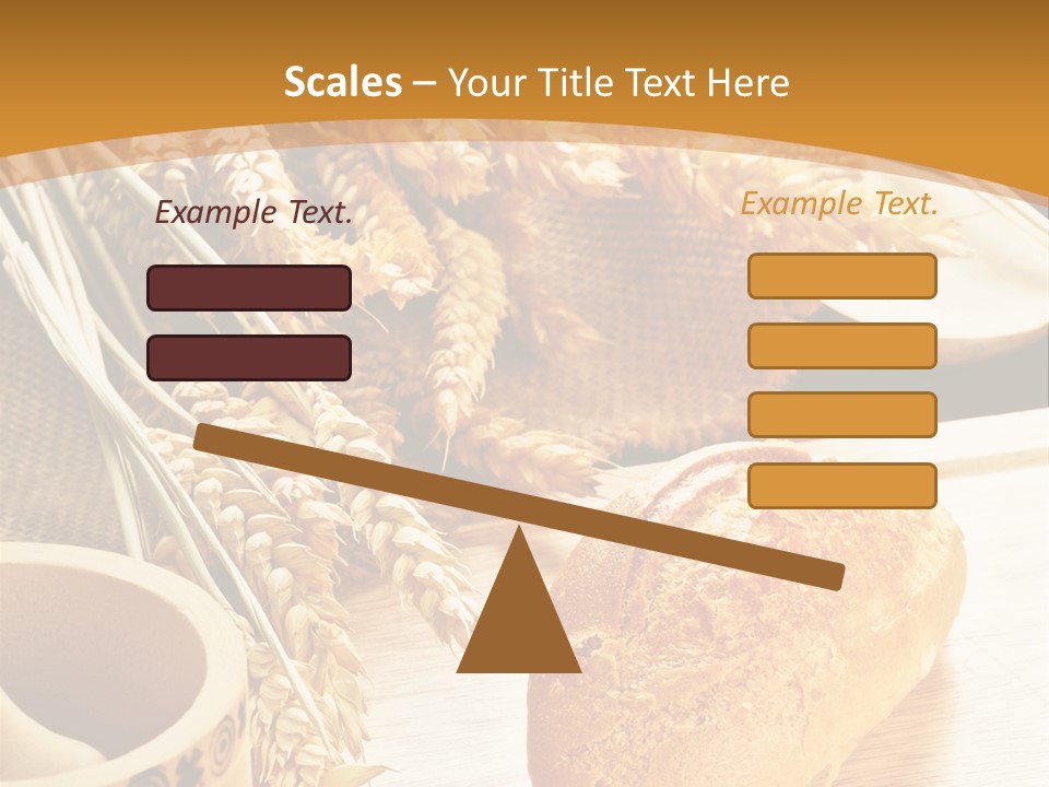Health Bun Loaf PowerPoint Template