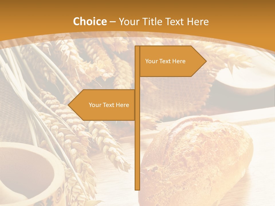 Health Bun Loaf PowerPoint Template