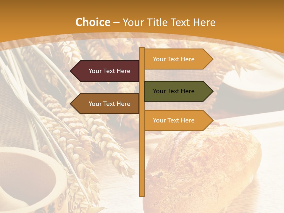 Health Bun Loaf PowerPoint Template