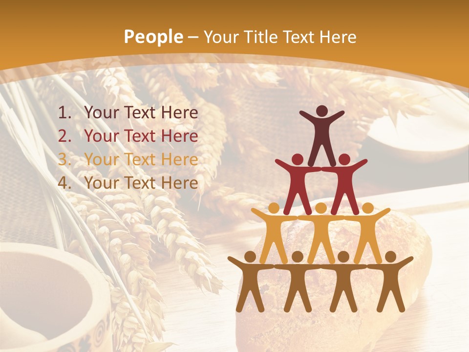 Health Bun Loaf PowerPoint Template