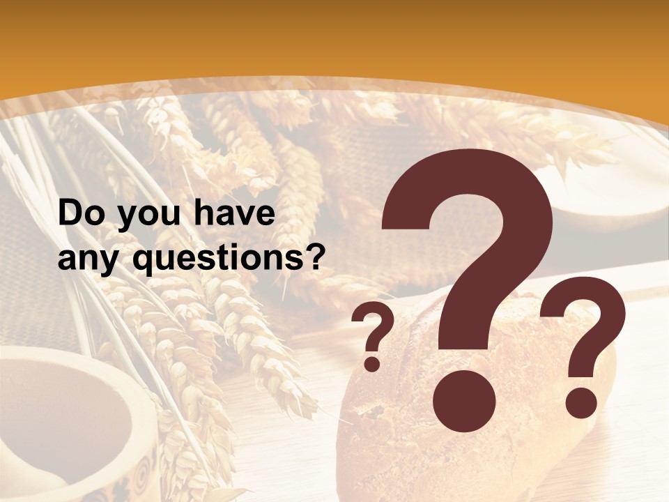 Health Bun Loaf PowerPoint Template