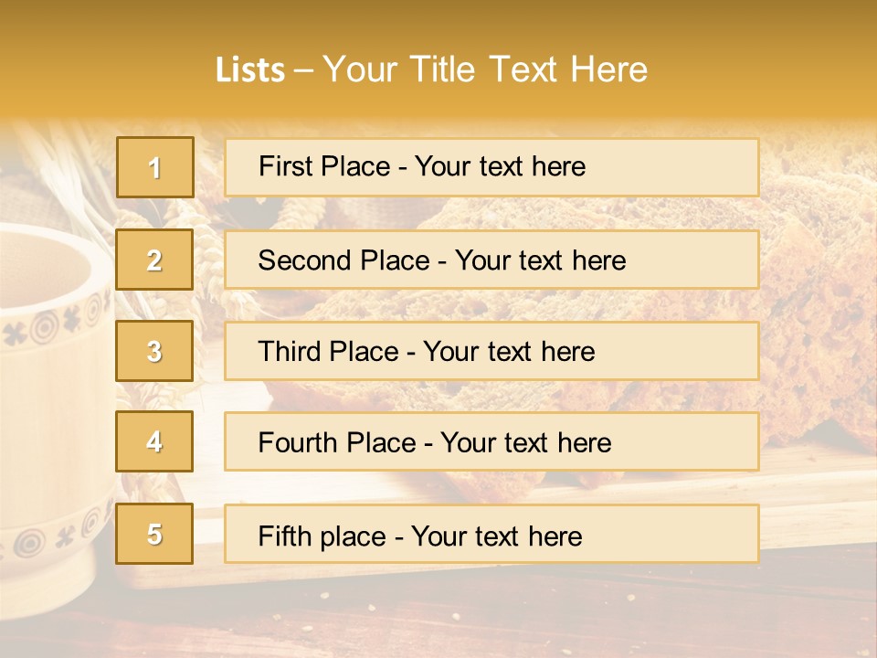 Spike Cut Sunflower PowerPoint Template