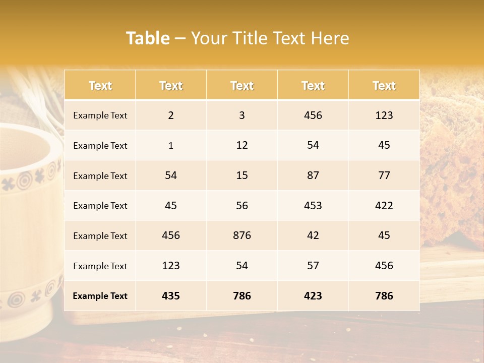 Spike Cut Sunflower PowerPoint Template