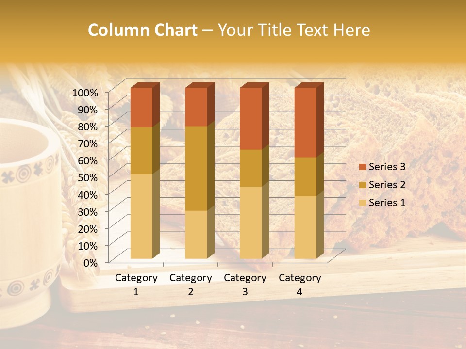 Spike Cut Sunflower PowerPoint Template