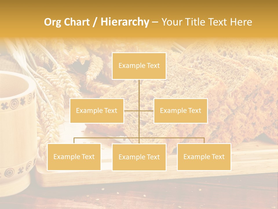 Spike Cut Sunflower PowerPoint Template