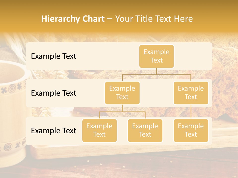 Spike Cut Sunflower PowerPoint Template