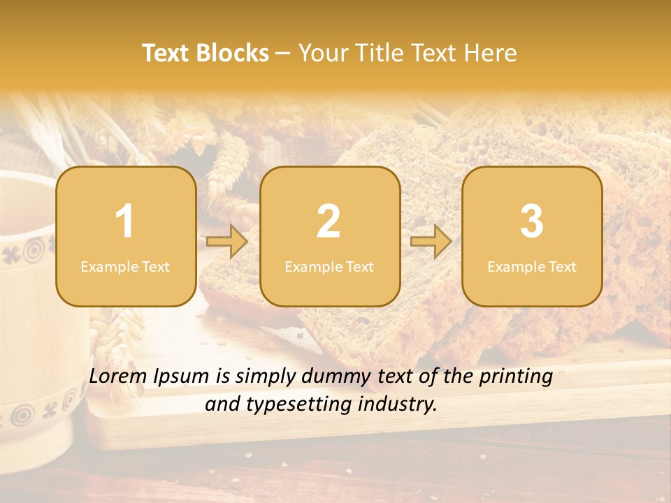 Spike Cut Sunflower PowerPoint Template