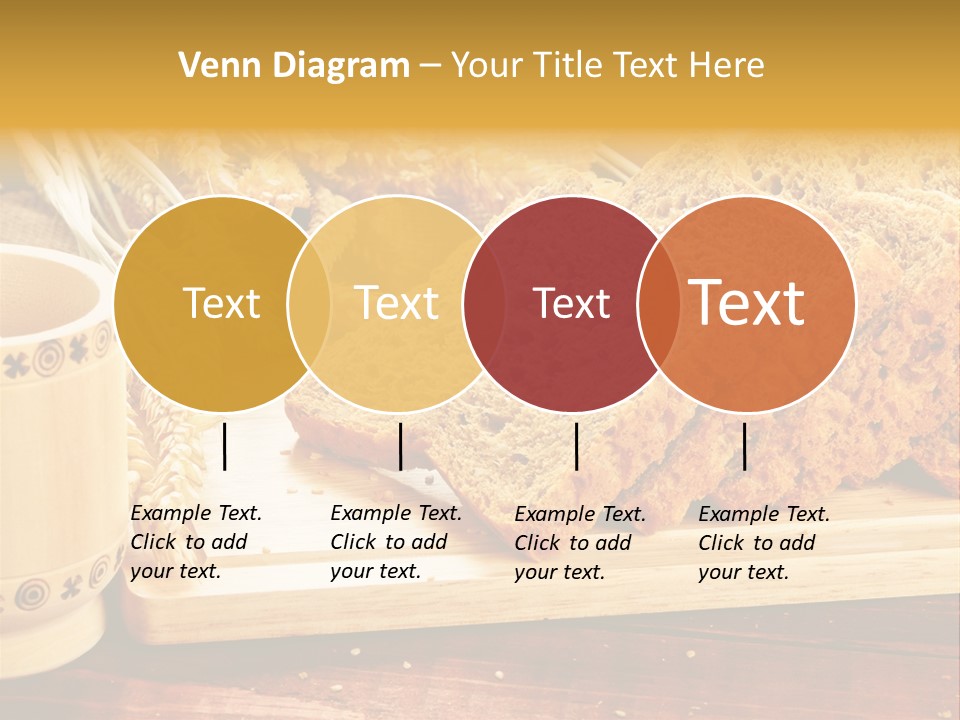 Spike Cut Sunflower PowerPoint Template