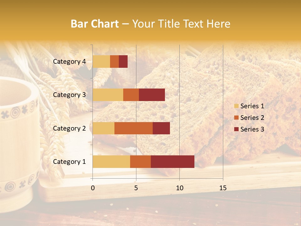 Spike Cut Sunflower PowerPoint Template