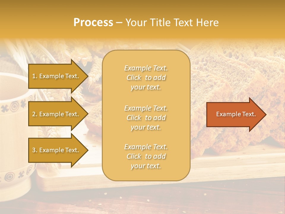 Spike Cut Sunflower PowerPoint Template
