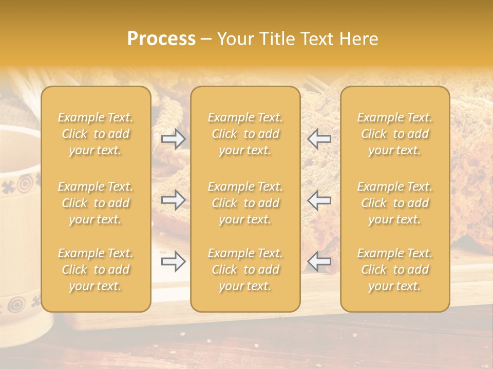Spike Cut Sunflower PowerPoint Template