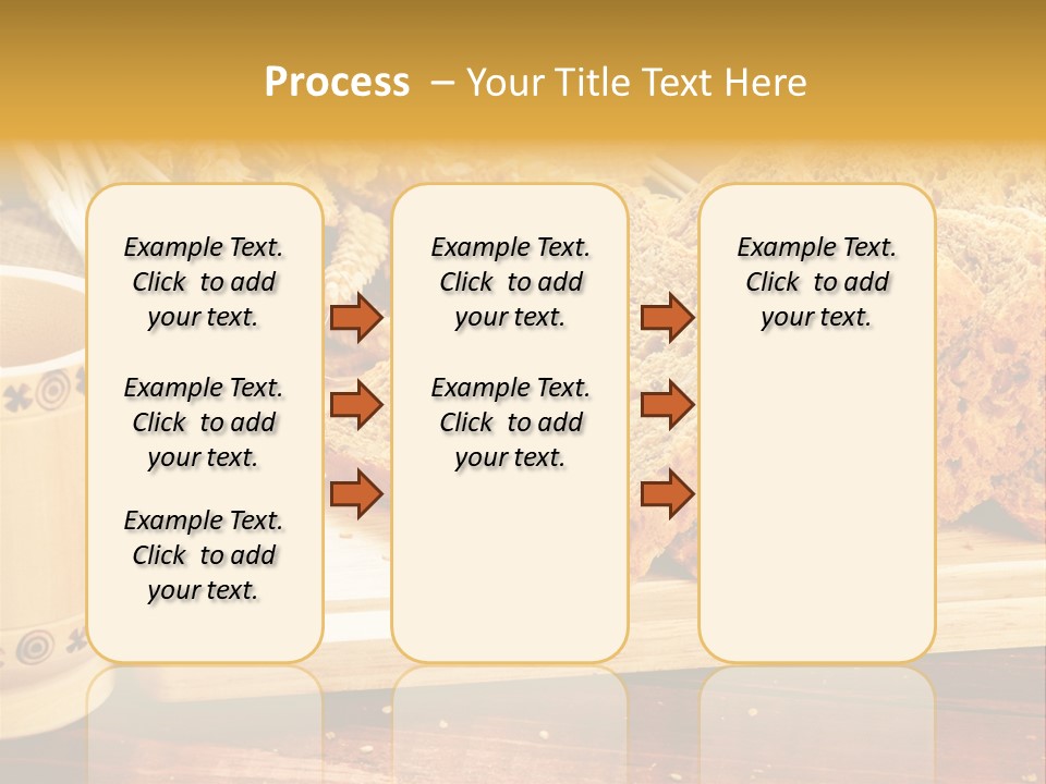 Spike Cut Sunflower PowerPoint Template
