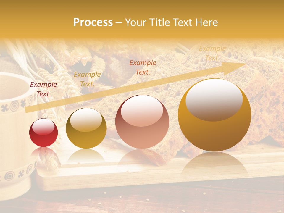Spike Cut Sunflower PowerPoint Template