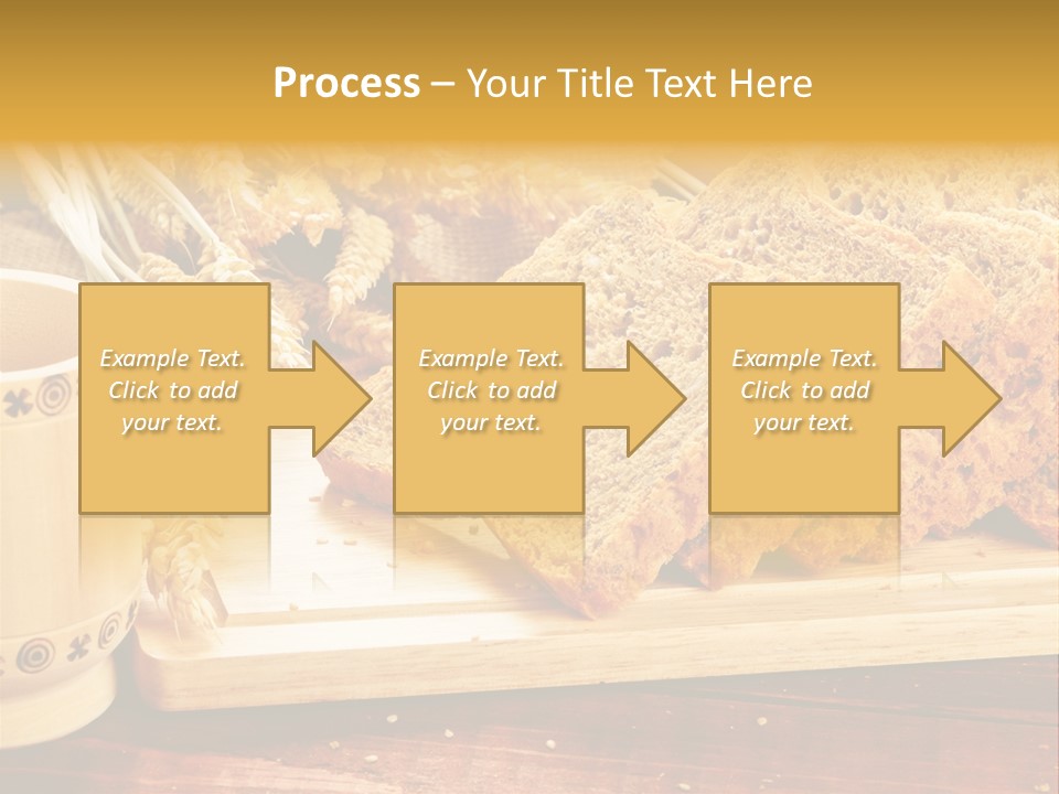 Spike Cut Sunflower PowerPoint Template