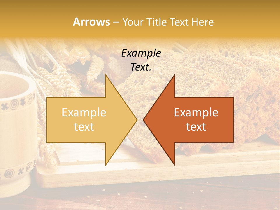 Spike Cut Sunflower PowerPoint Template