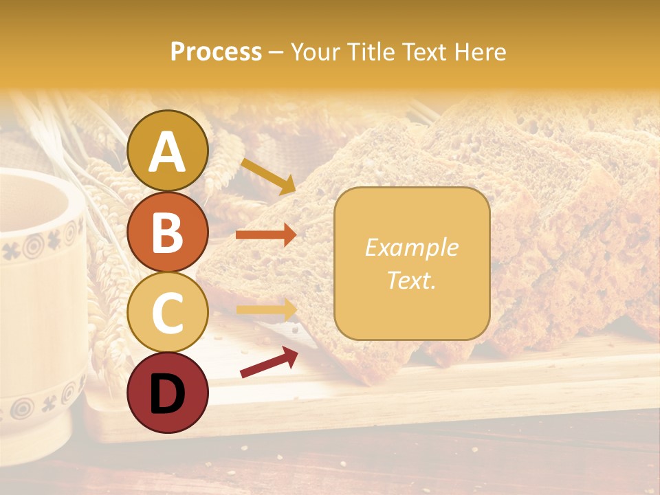 Spike Cut Sunflower PowerPoint Template