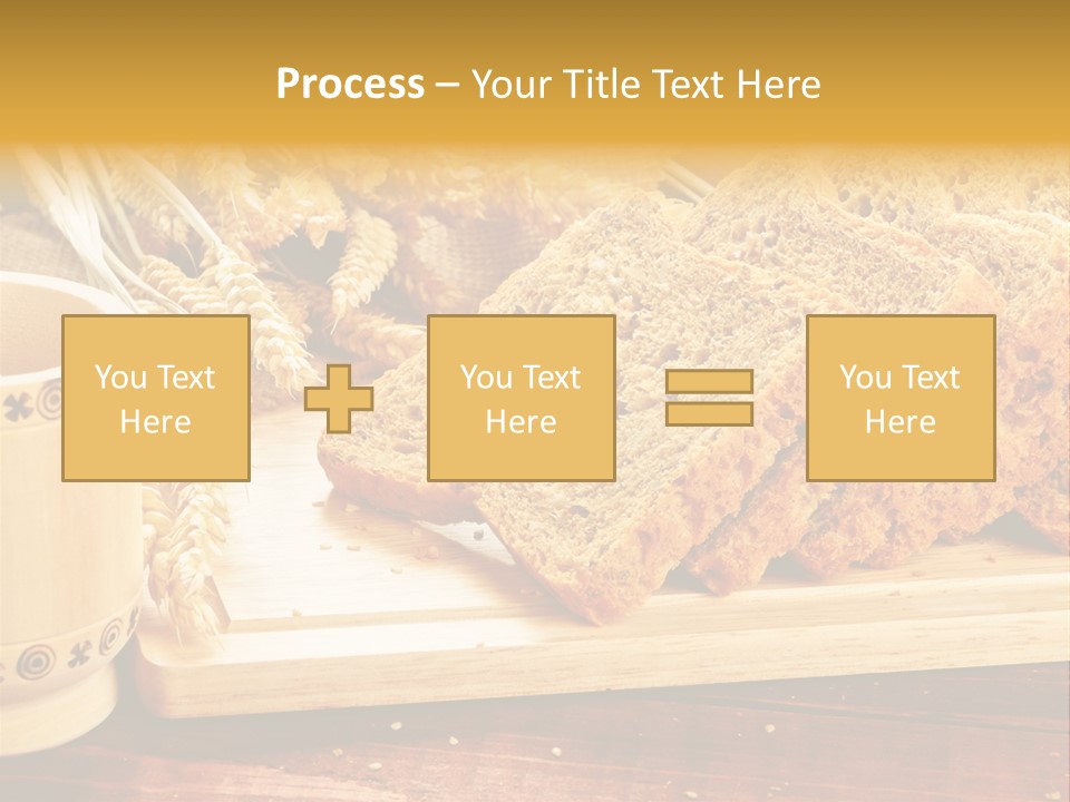 Spike Cut Sunflower PowerPoint Template
