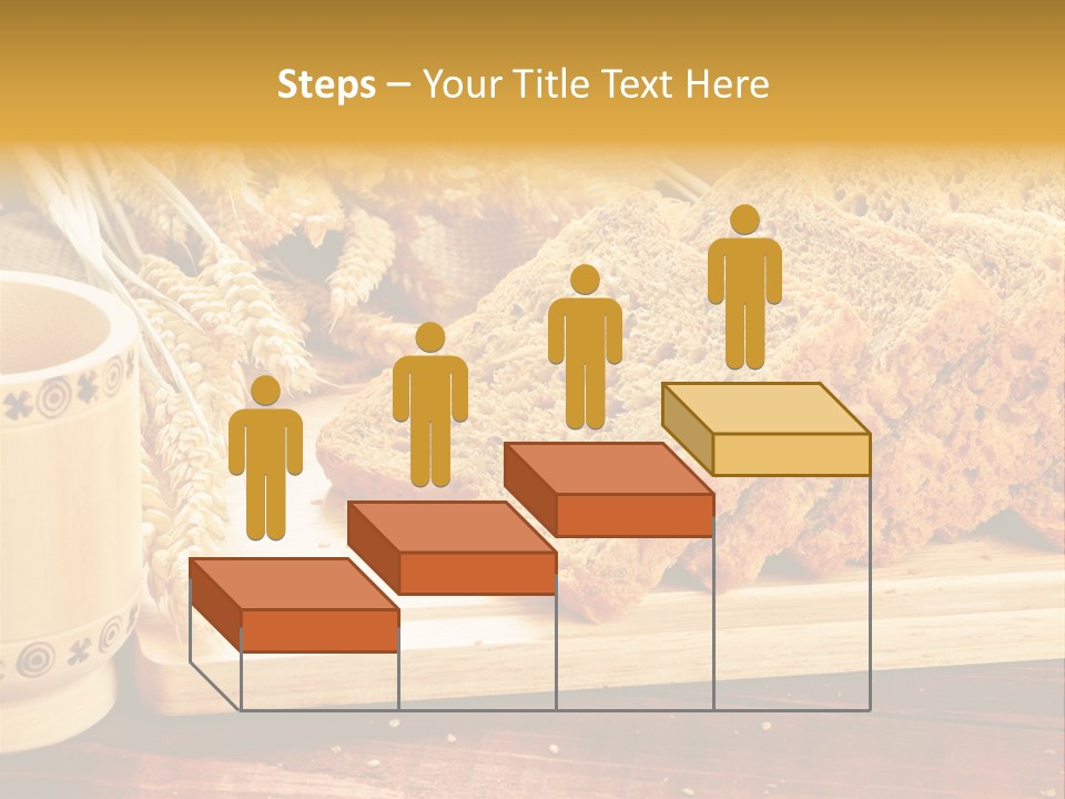 Spike Cut Sunflower PowerPoint Template