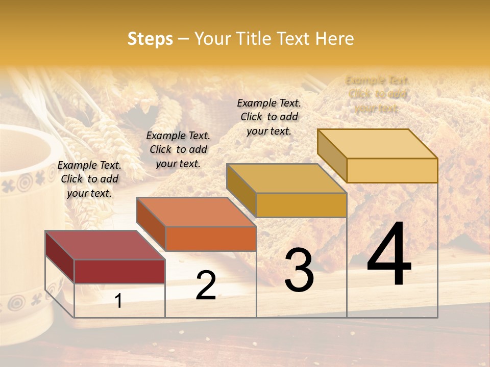 Spike Cut Sunflower PowerPoint Template