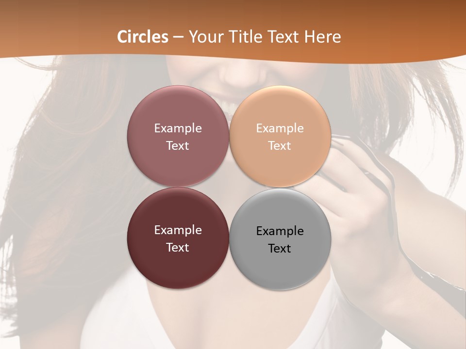 Girl Style Weight PowerPoint Template