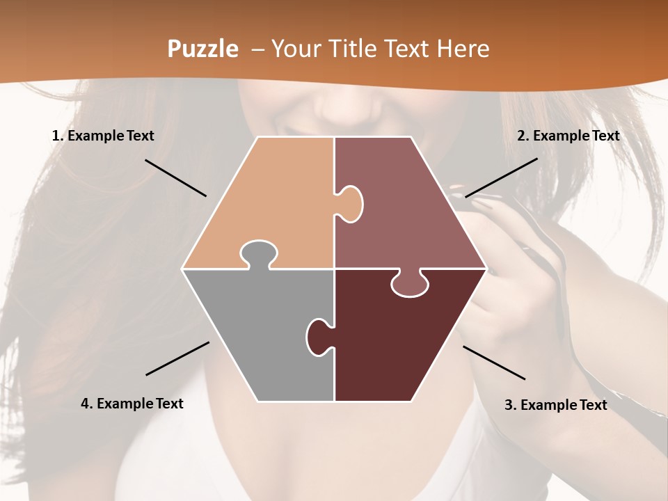 Girl Style Weight PowerPoint Template