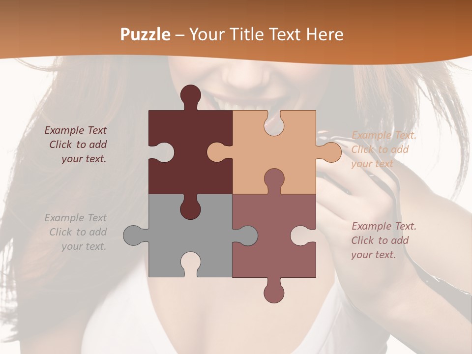 Girl Style Weight PowerPoint Template