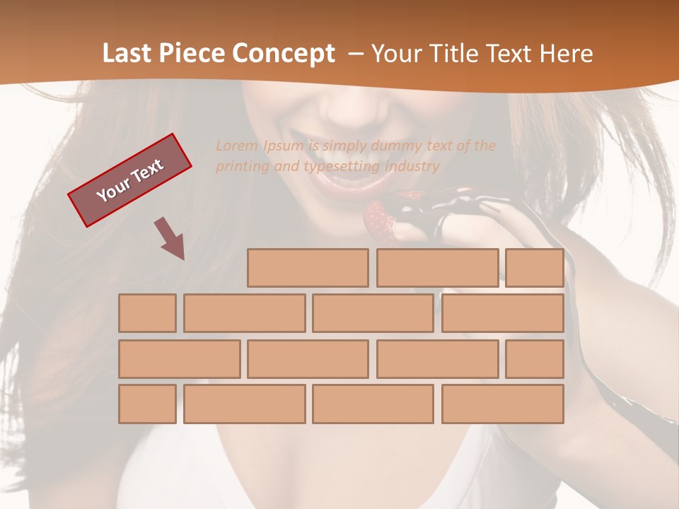Girl Style Weight PowerPoint Template