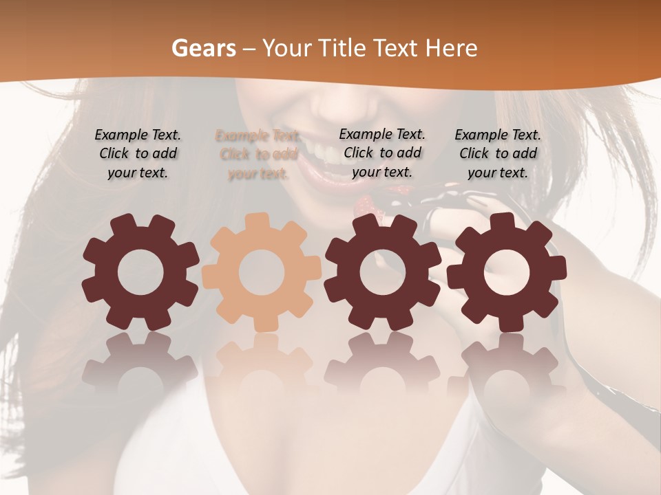 Girl Style Weight PowerPoint Template