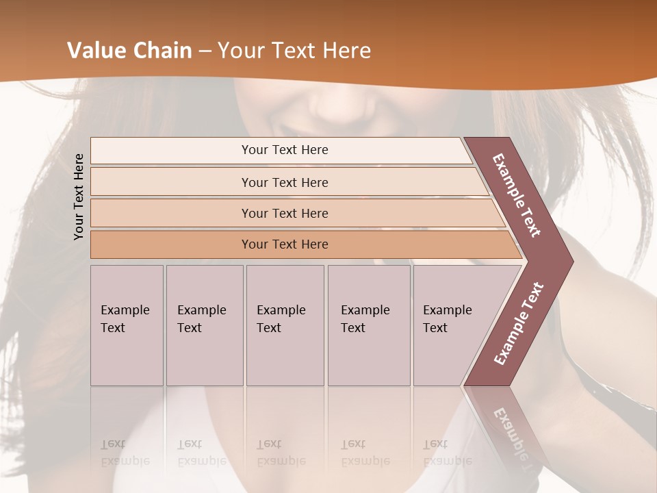 Girl Style Weight PowerPoint Template