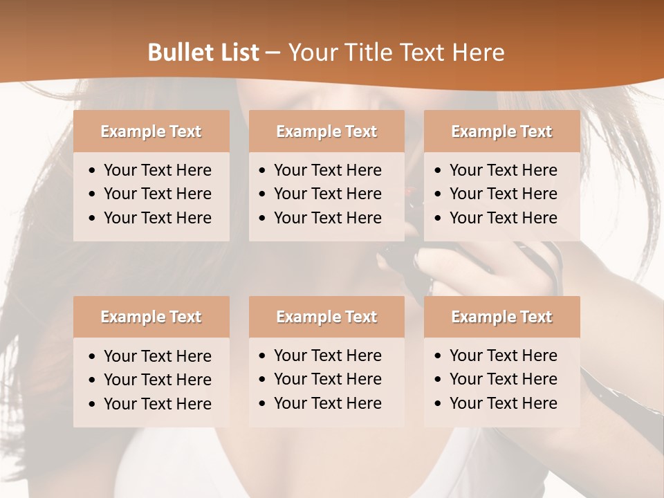 Girl Style Weight PowerPoint Template