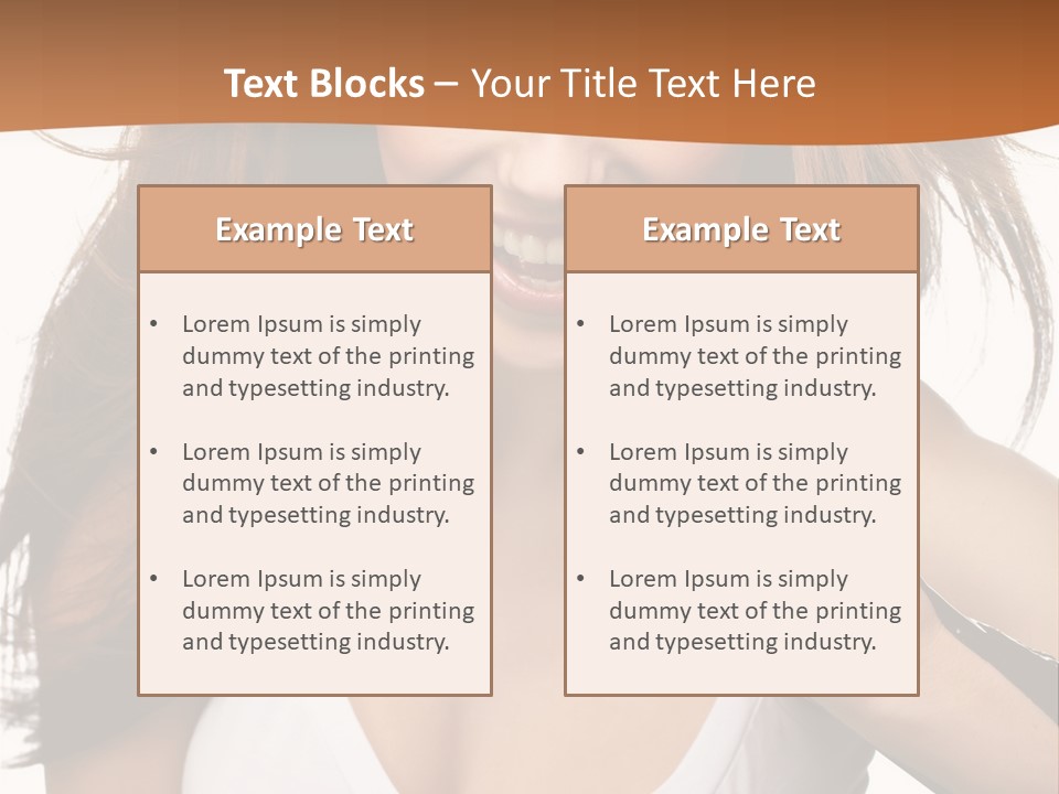 Girl Style Weight PowerPoint Template