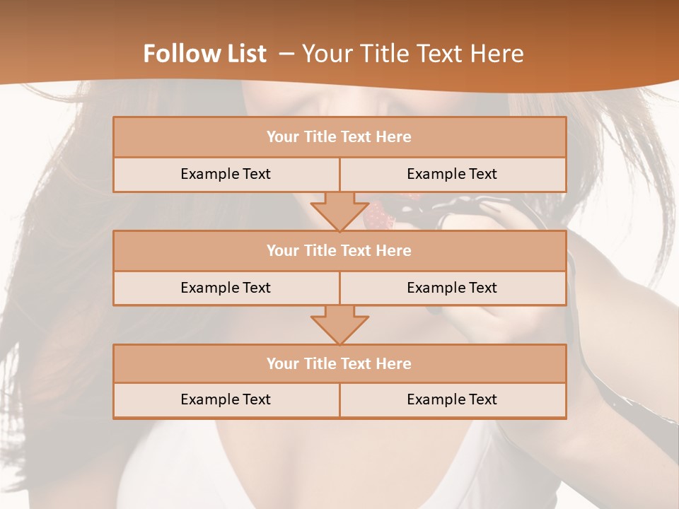 Girl Style Weight PowerPoint Template