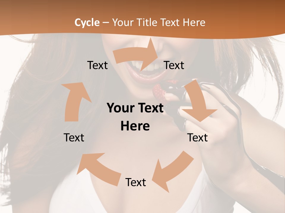 Girl Style Weight PowerPoint Template