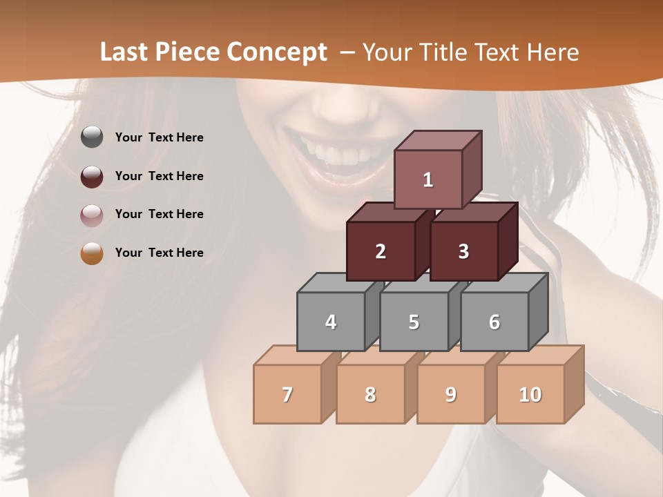 Girl Style Weight PowerPoint Template