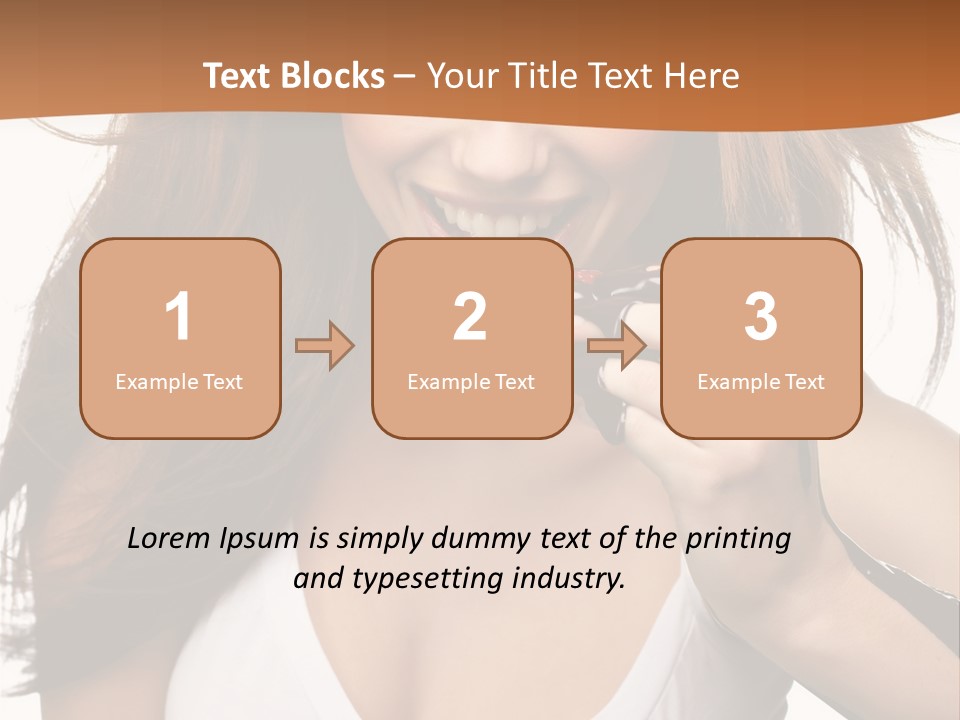 Girl Style Weight PowerPoint Template