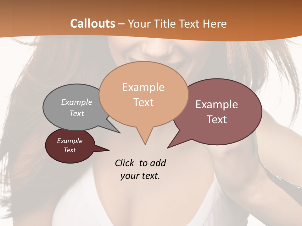 Girl Style Weight PowerPoint Template