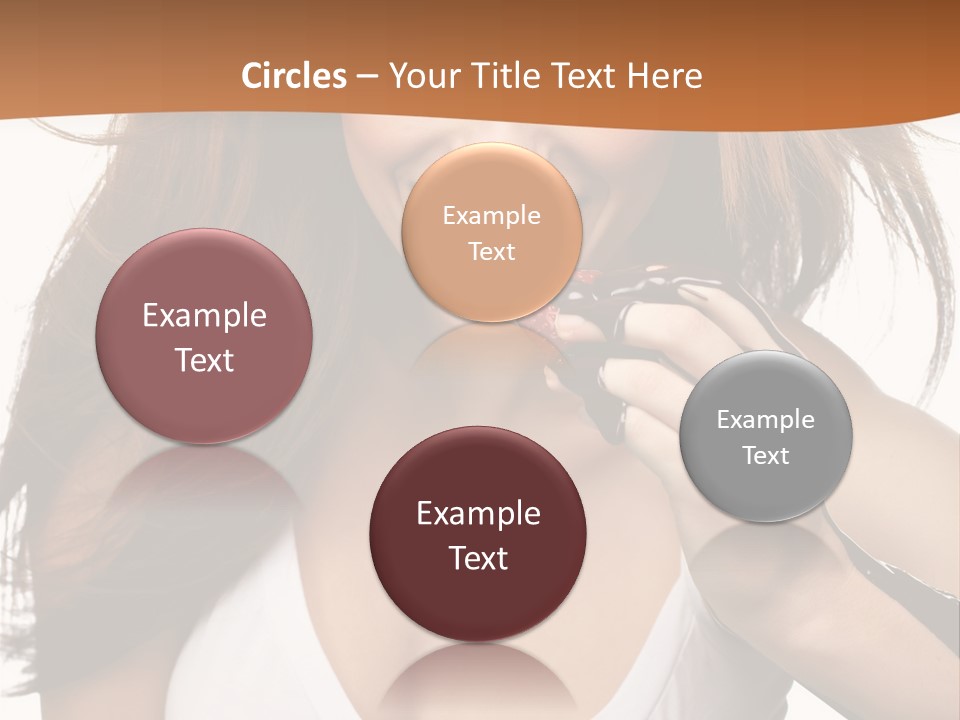 Girl Style Weight PowerPoint Template