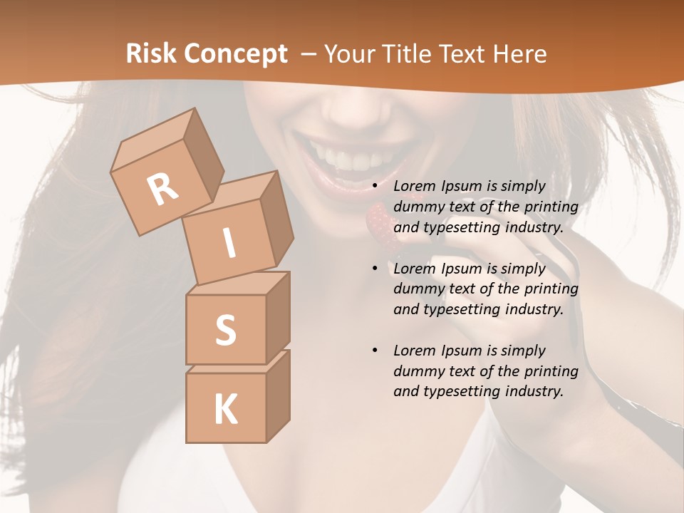 Girl Style Weight PowerPoint Template