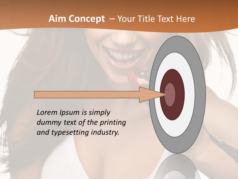 Girl Style Weight PowerPoint Template