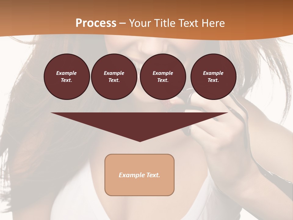 Girl Style Weight PowerPoint Template