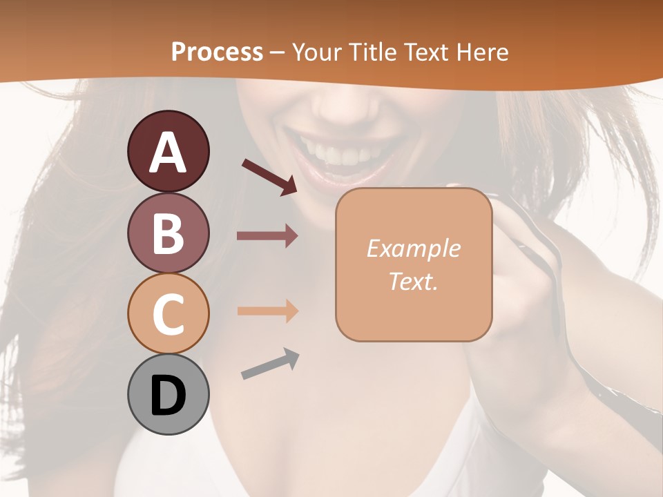 Girl Style Weight PowerPoint Template