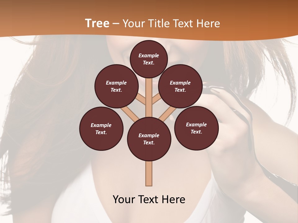 Girl Style Weight PowerPoint Template