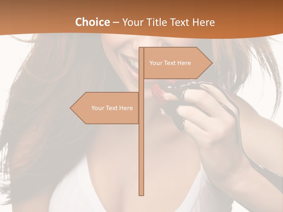 Girl Style Weight PowerPoint Template