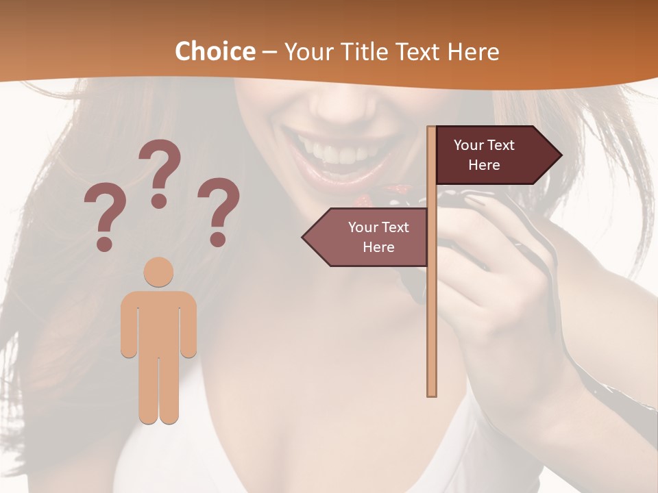 Girl Style Weight PowerPoint Template