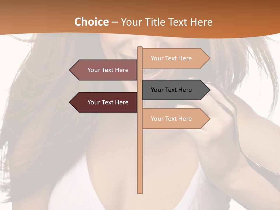 Girl Style Weight PowerPoint Template