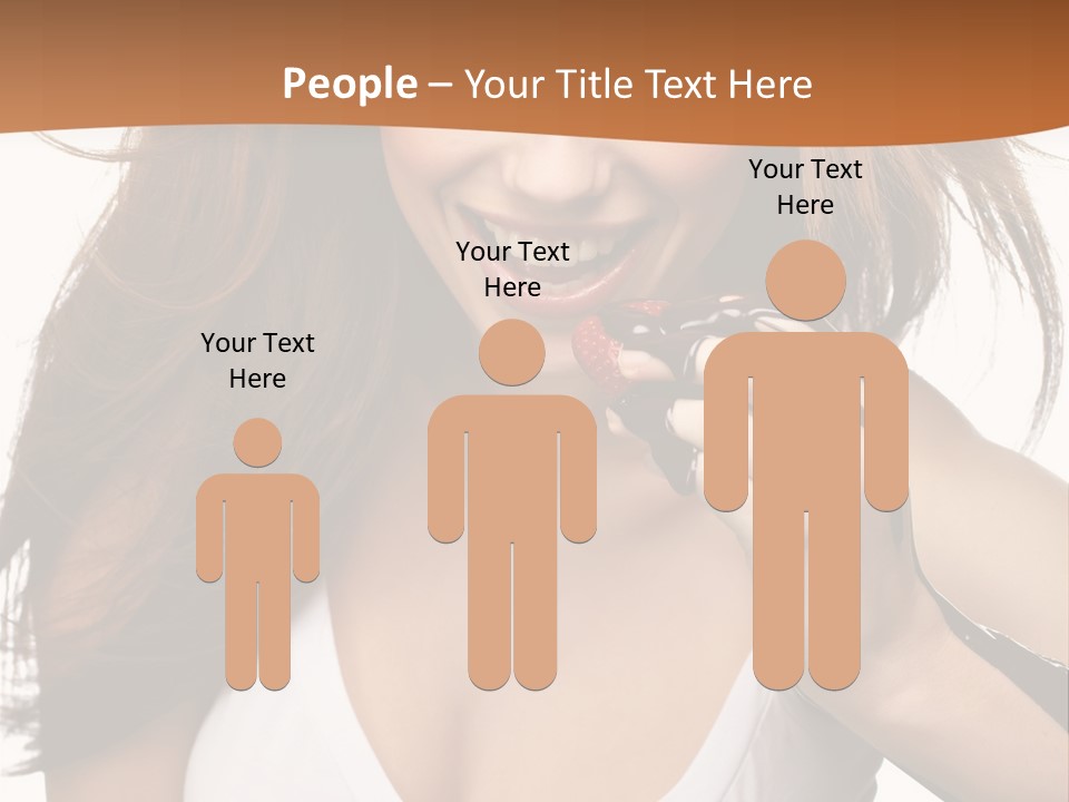 Girl Style Weight PowerPoint Template