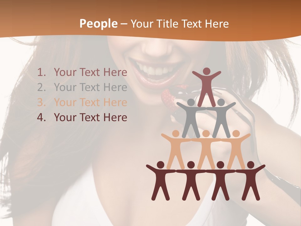 Girl Style Weight PowerPoint Template